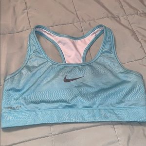 Blue Nike Sport Bra